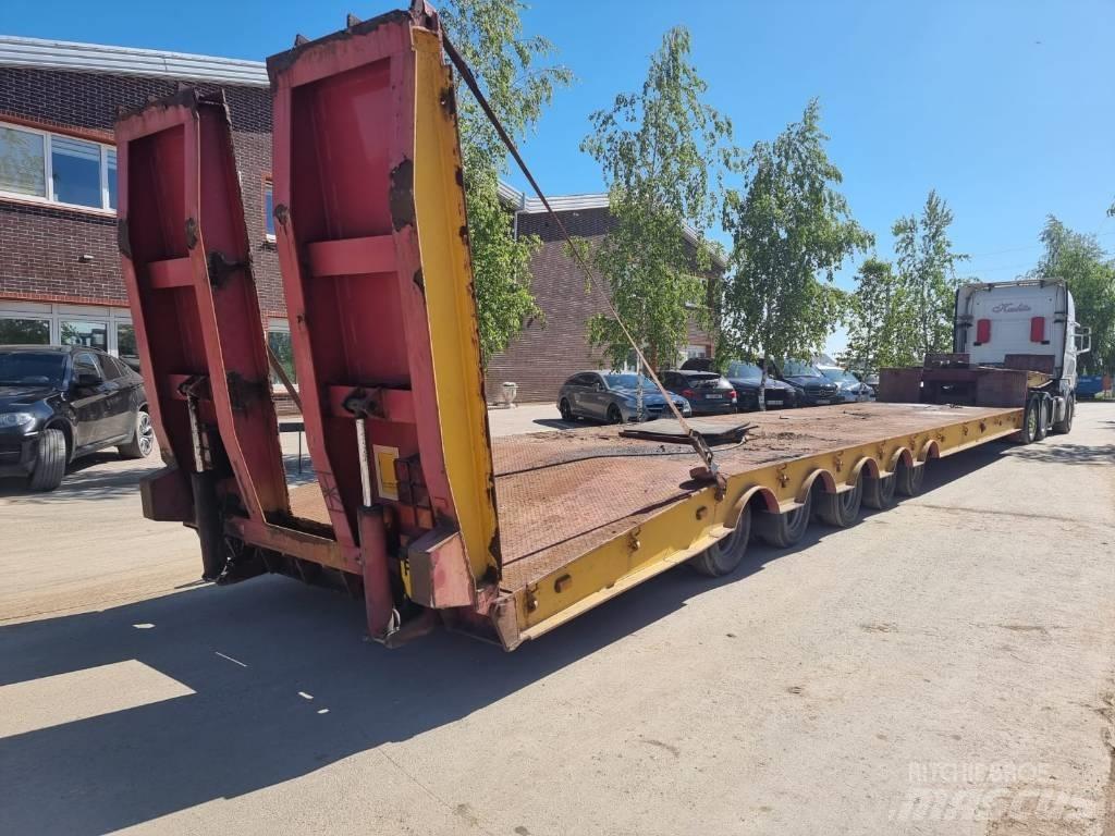 King Tromco Trailers Låg lastande semi trailer