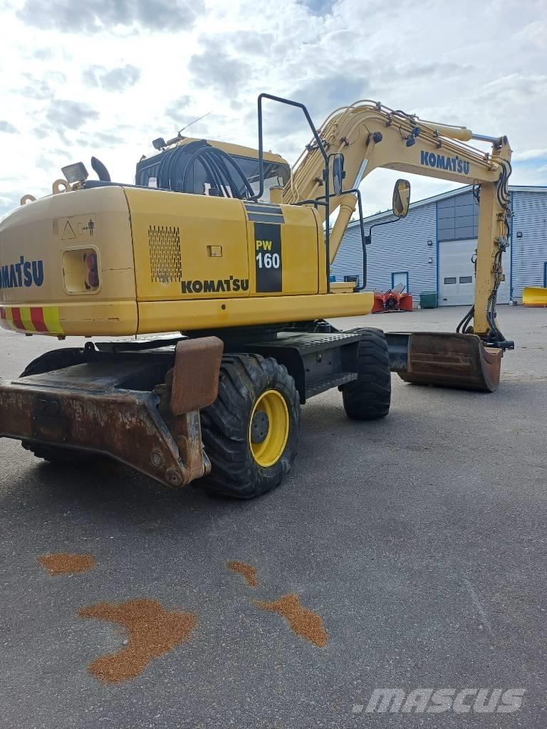 Komatsu PW 160-7-4x4 Hjulgrävare