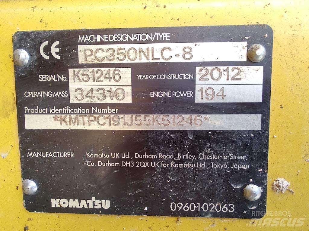 Komatsu PC 350 Bandgrävare