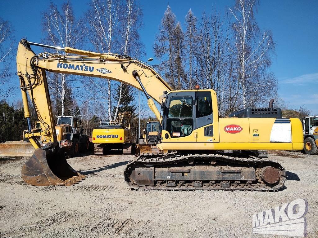 Komatsu PC 350 Bandgrävare