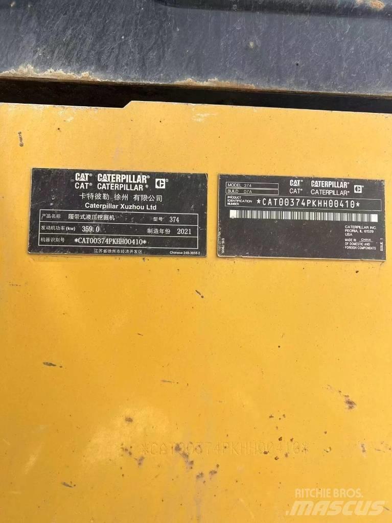 CAT 374 Bandgrävare