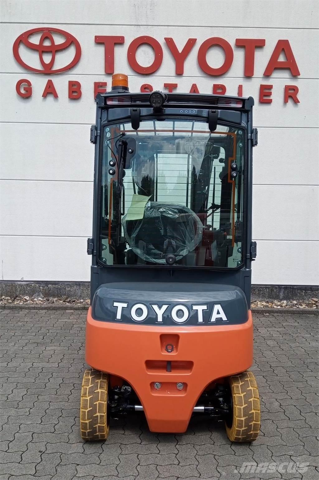 Toyota 8FBMK16T Elmotviktstruckar