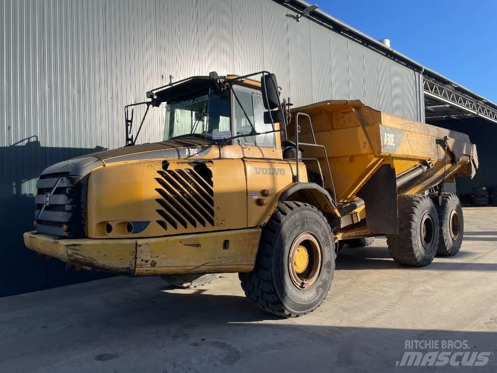 Volvo A30E Midjestyrd dumper