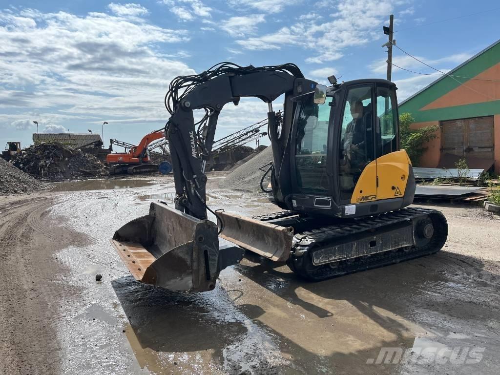 Mecalac 8 MCR Midigrävmaskiner 7t - 12t