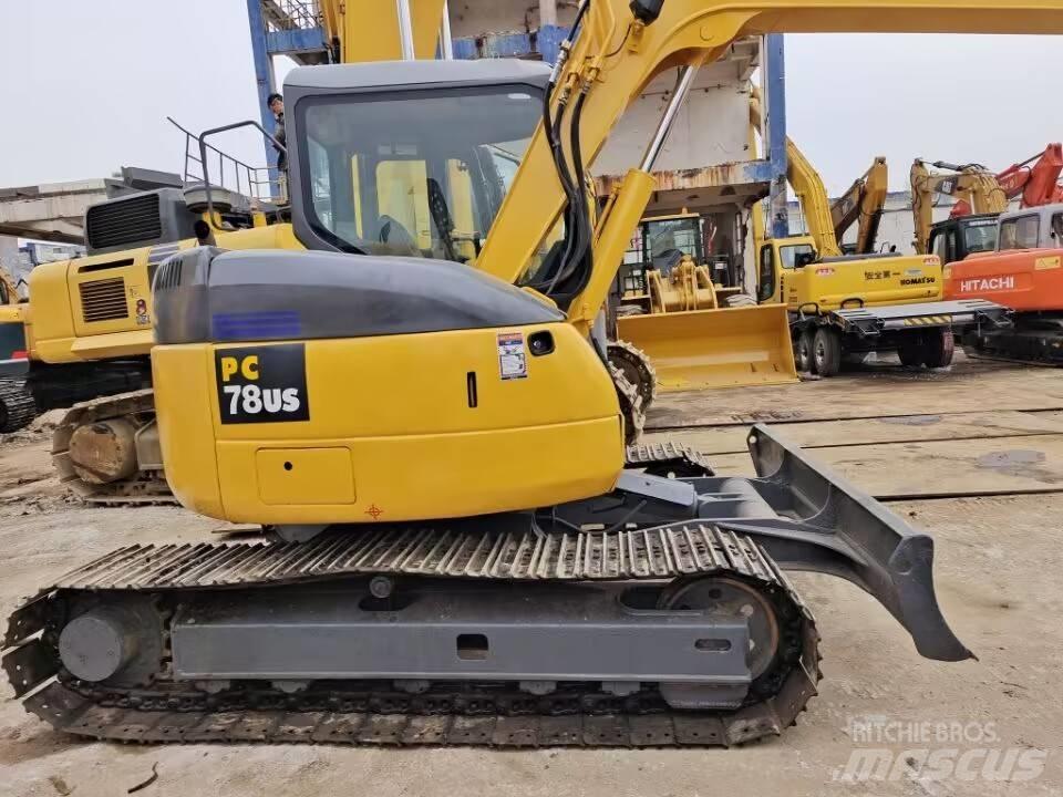 Komatsu PC78US Minigrävare < 7t