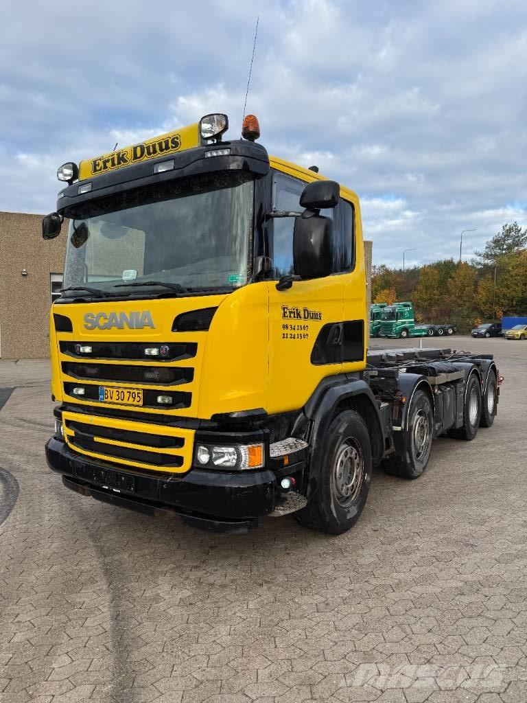 Scania G 450 B Lastväxlare med kabellift