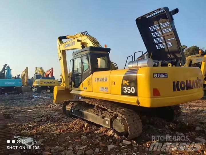 Komatsu PC350 Bandgrävare