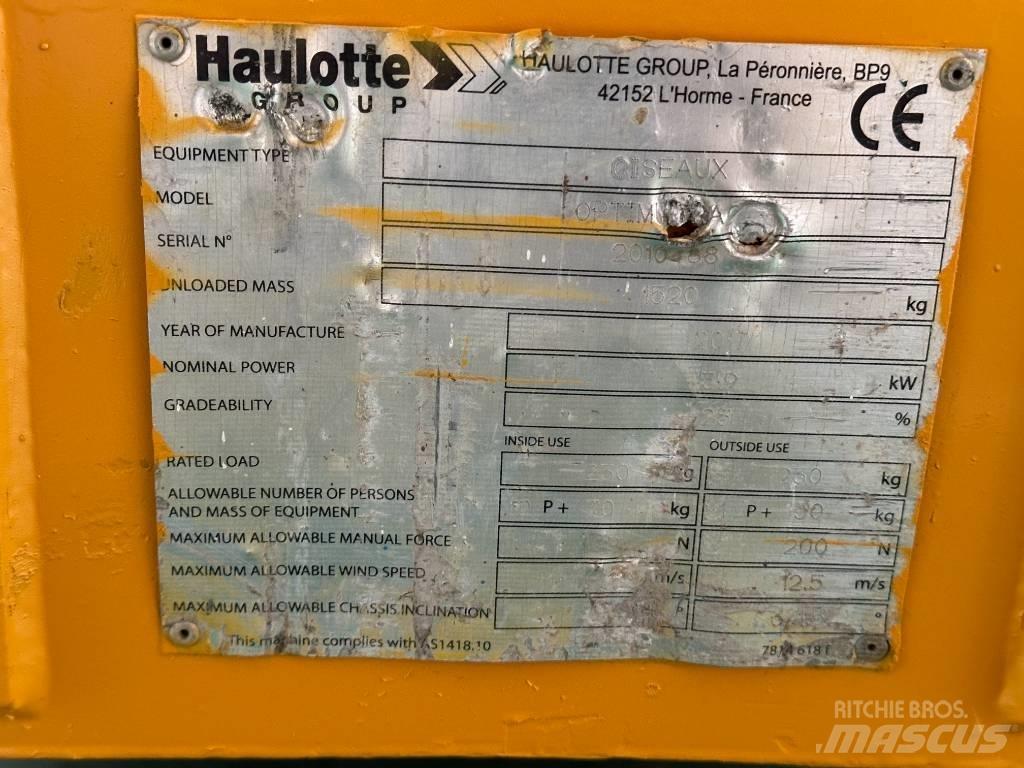 Haulotte OPTIMUM 8 Saxliftar