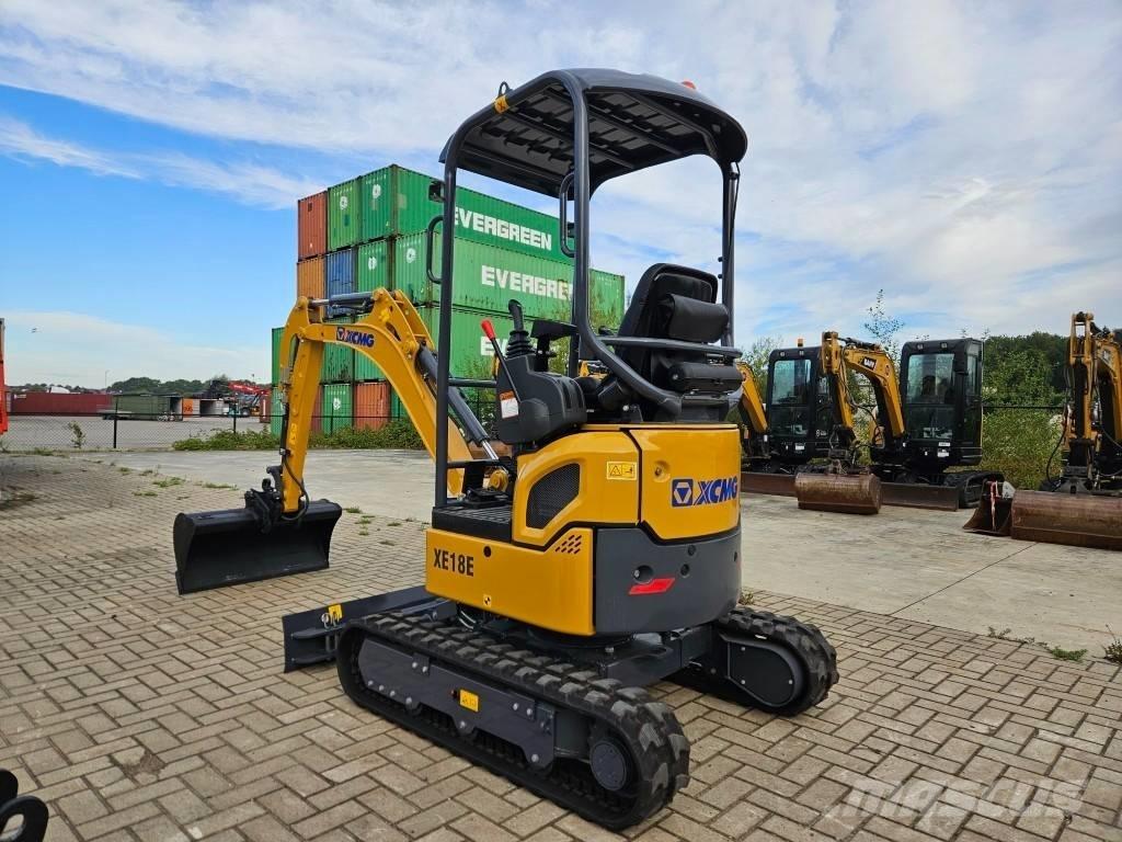 XCMG XE 18 E Minigrävare < 7t