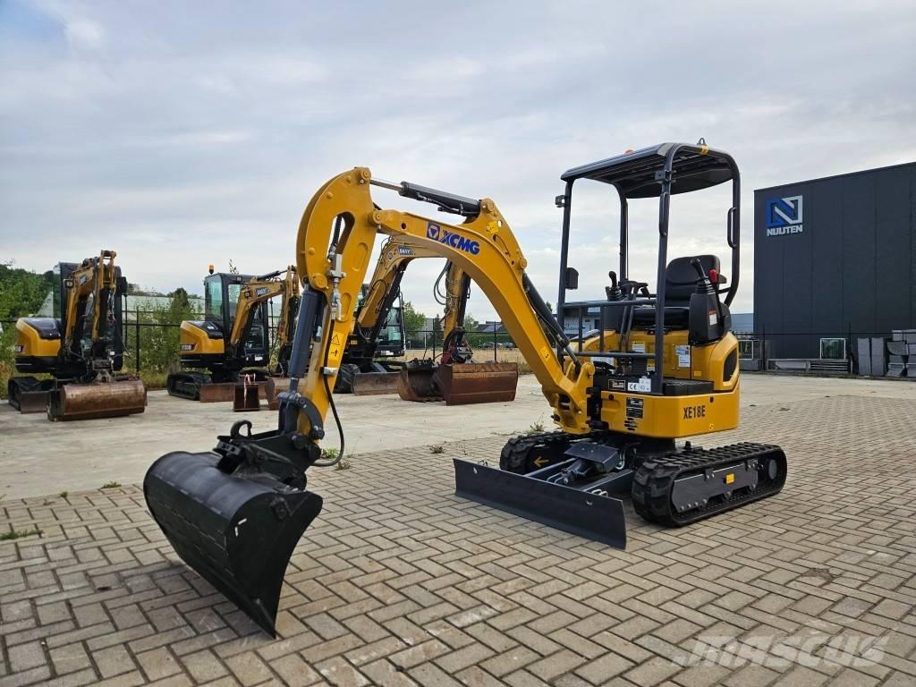 XCMG XE 18 E Minigrävare < 7t