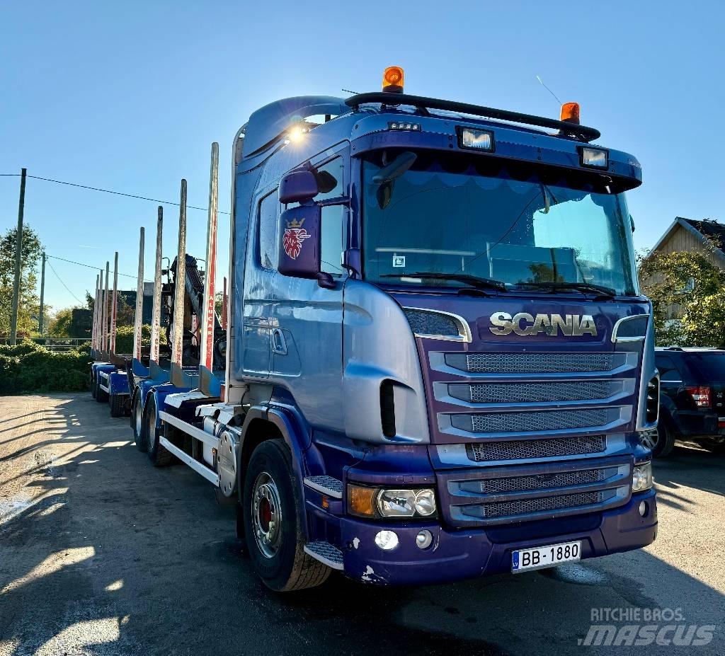 Scania R 500 Timmerbilar