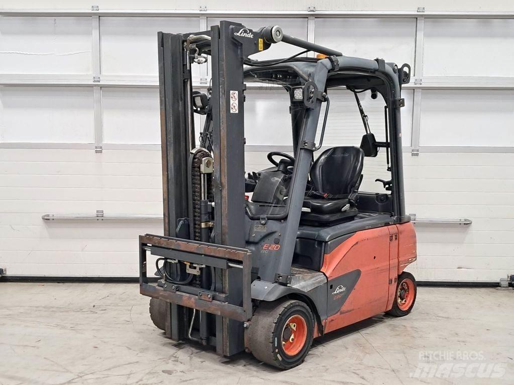 Linde E20PL-02 Elmotviktstruckar