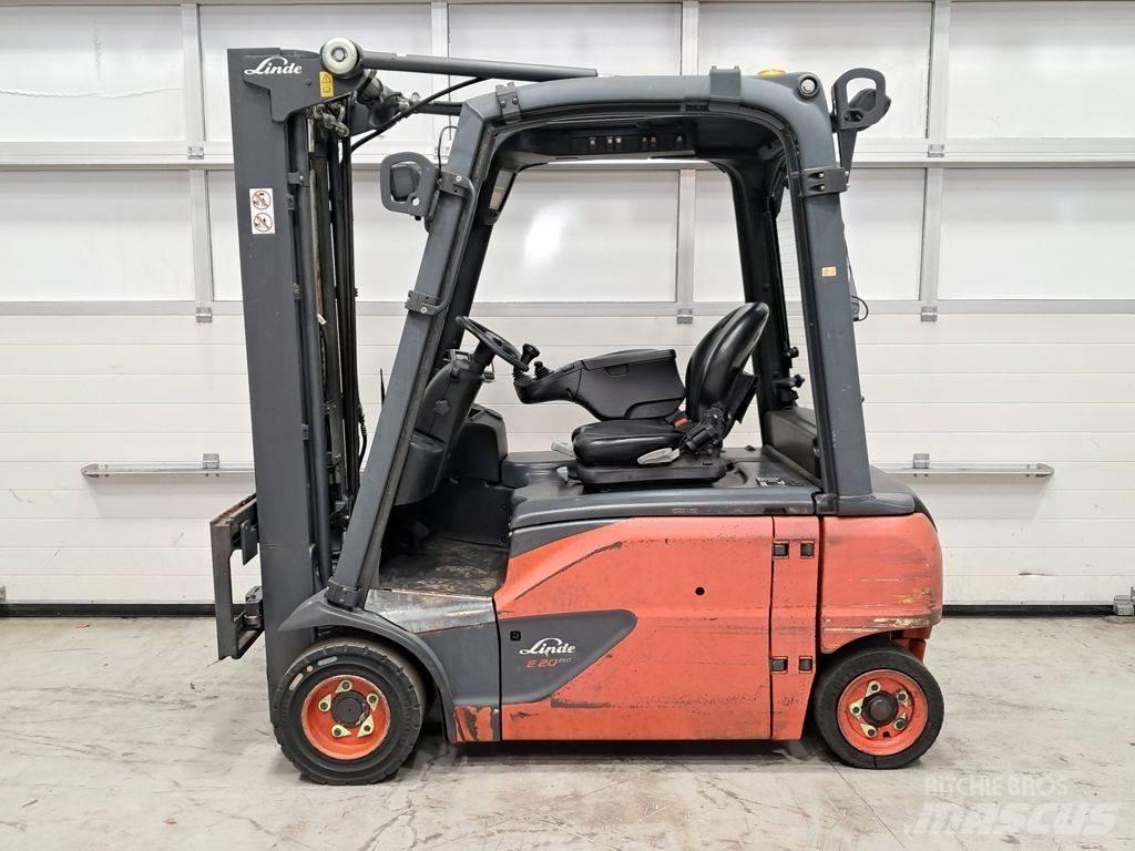 Linde E20PL-02 Elmotviktstruckar