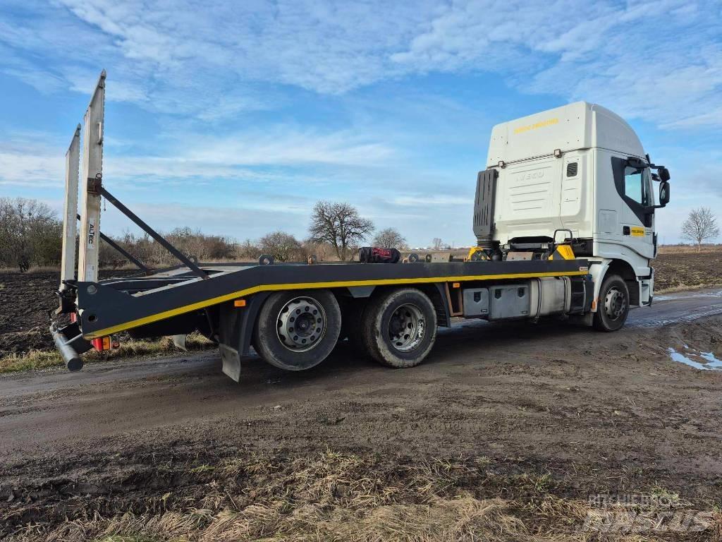 Iveco Stralis 420 Flak-/vinschlastbilar