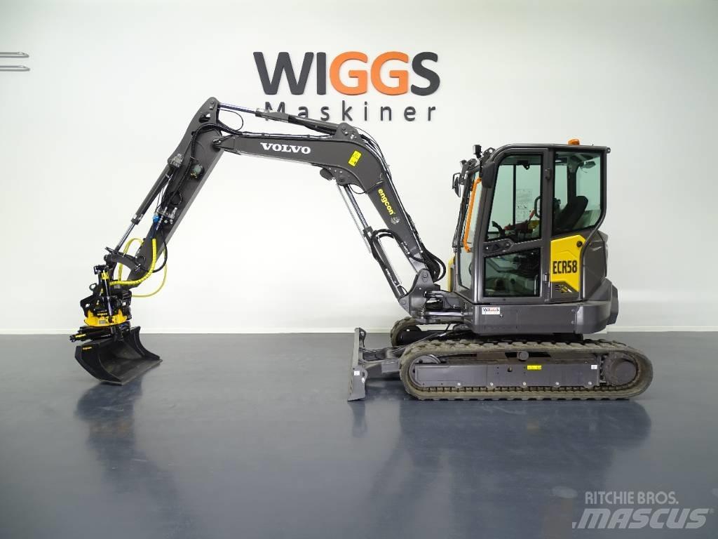 Volvo ECR58F Minigrävare < 7t