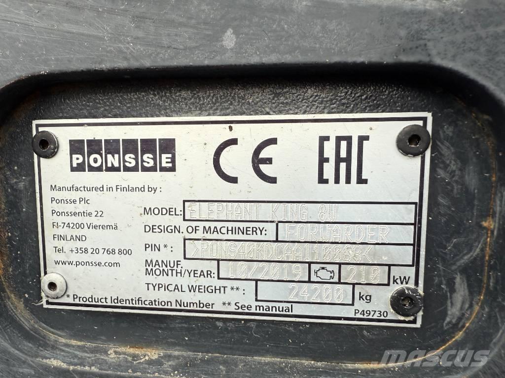 Ponsse Elephant King Skotare