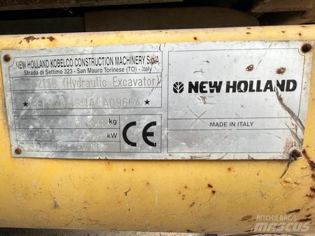 New Holland E215B Specialgrävmaskiner