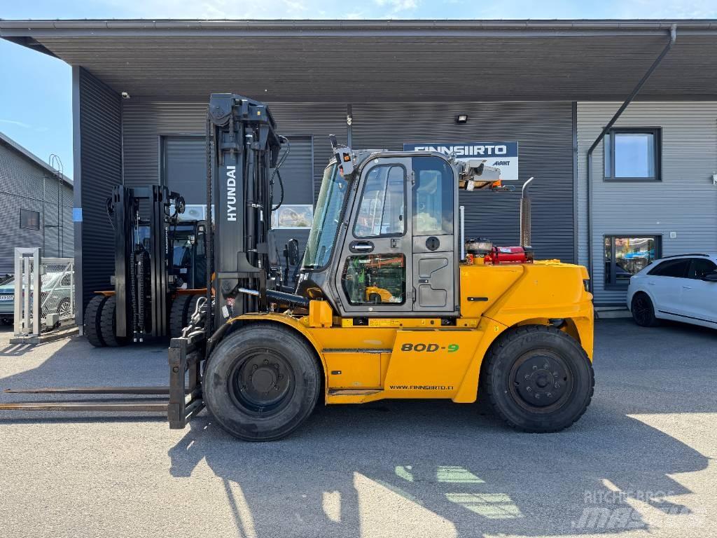 Hyundai 80D-9 Dieselmotviktstruckar