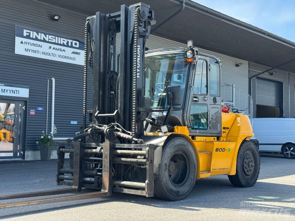 Hyundai 80D-9 Dieselmotviktstruckar
