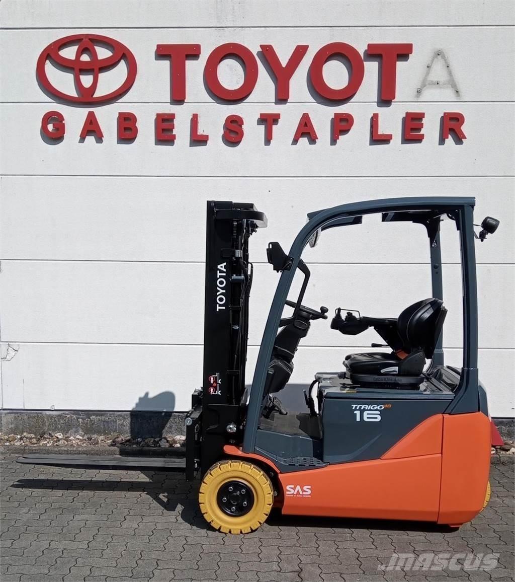 Toyota 8FBEK16T Elmotviktstruckar