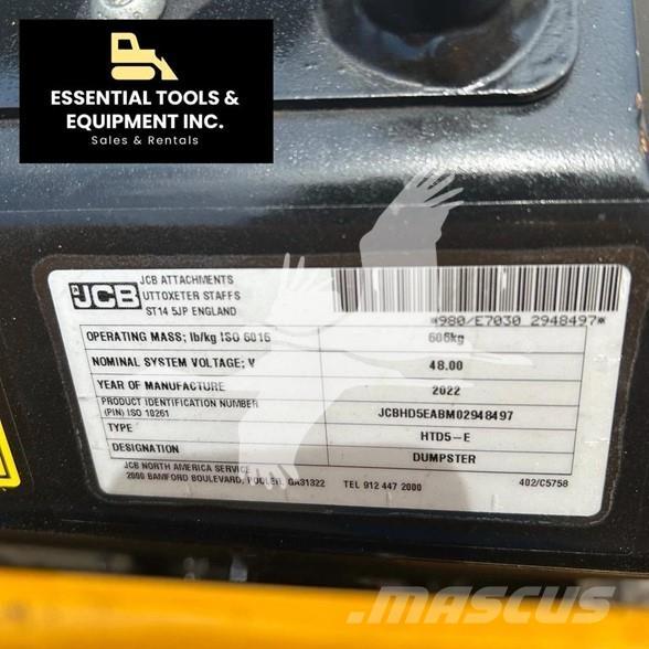 JCB HTD5E Minidumprar