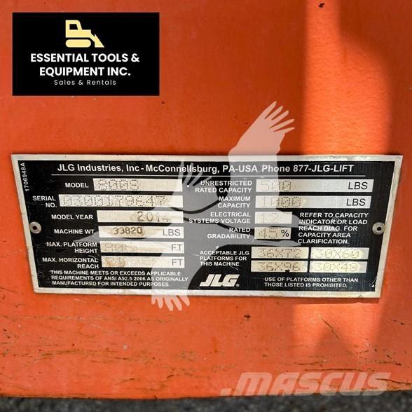 JLG 800S Teleskop bomliftar