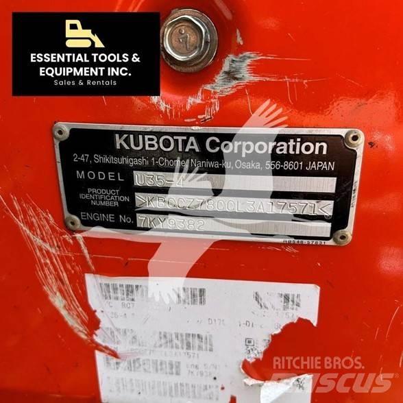 Kubota U35-4 Minigrävare < 7t