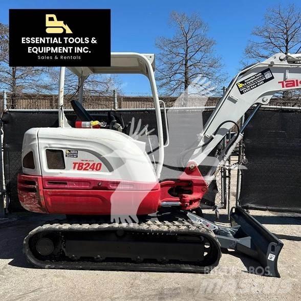 Takeuchi TB240 Minigrävare < 7t