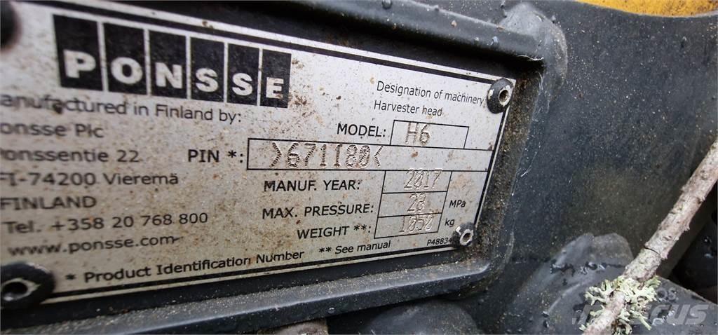 Ponsse Ergo 8wd Skördare