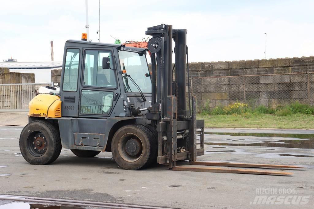 TCM FD80-2 Dieselmotviktstruckar