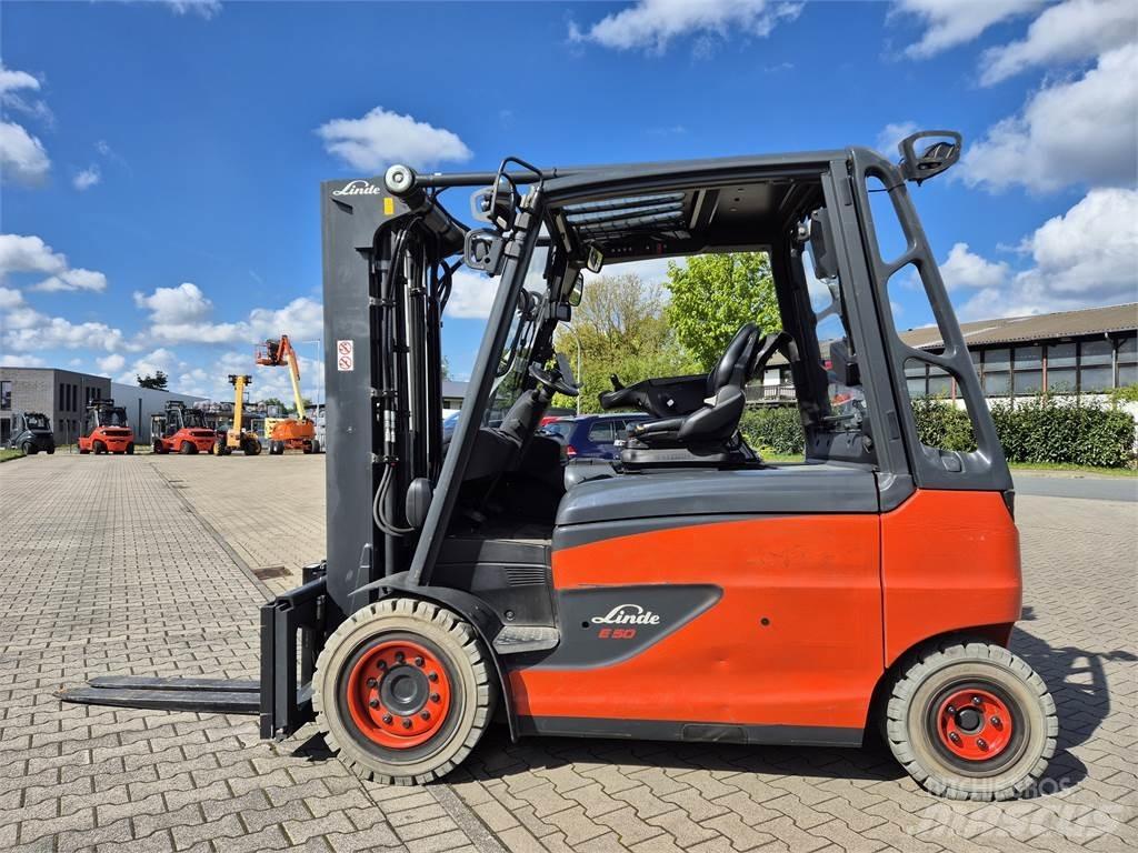 Linde E50HL-01 Elmotviktstruckar