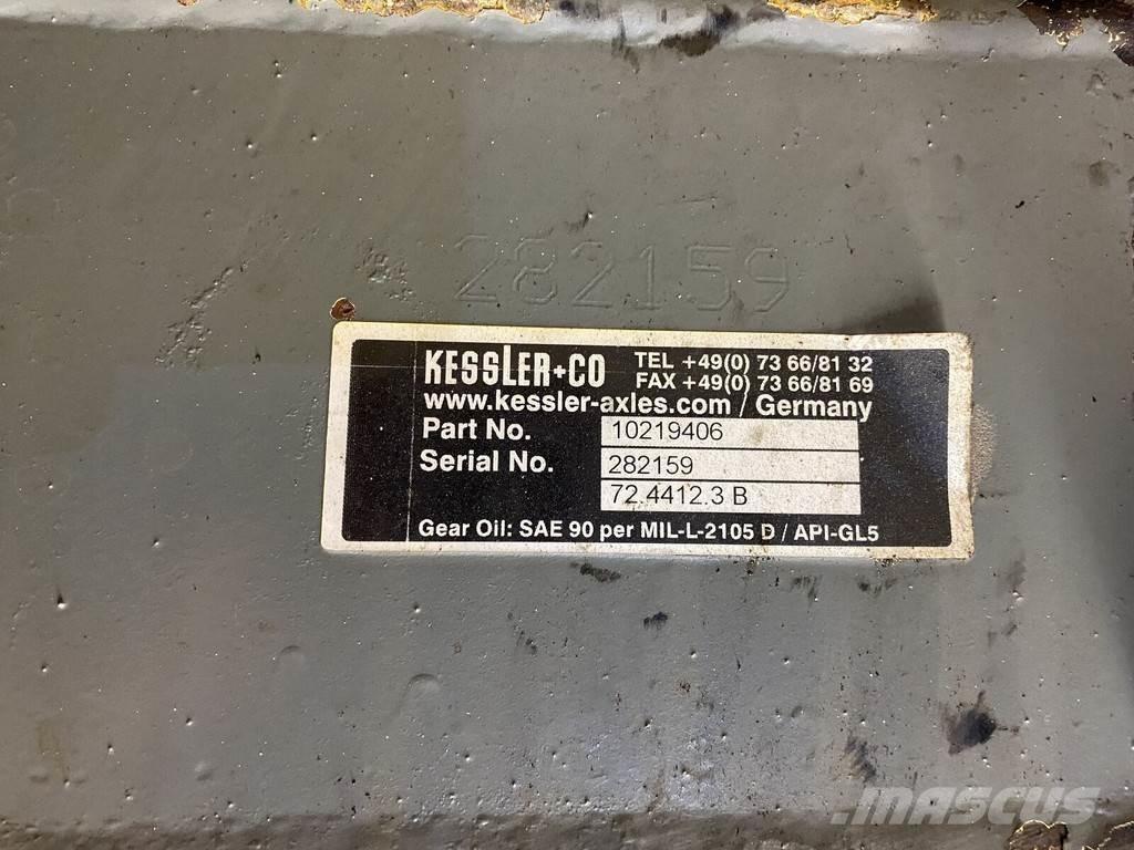 Liebherr Achter Hjulaxlar