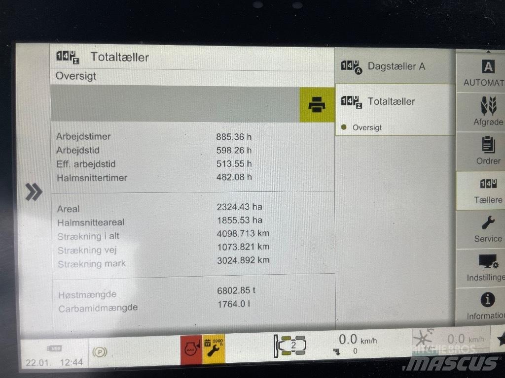 CLAAS Lexion 6900 TT Skördetröskor