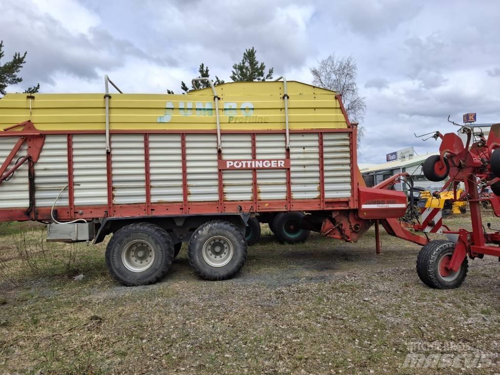 Pöttinger Jumbo 6600 Hackvagn / Självlastarvagn