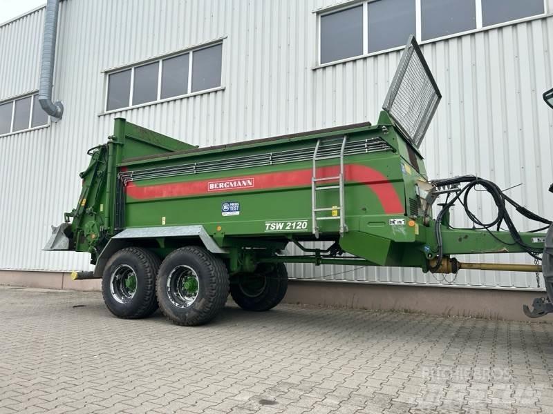 Bergmann TSW 2120 Fast- och kletgödselspridare