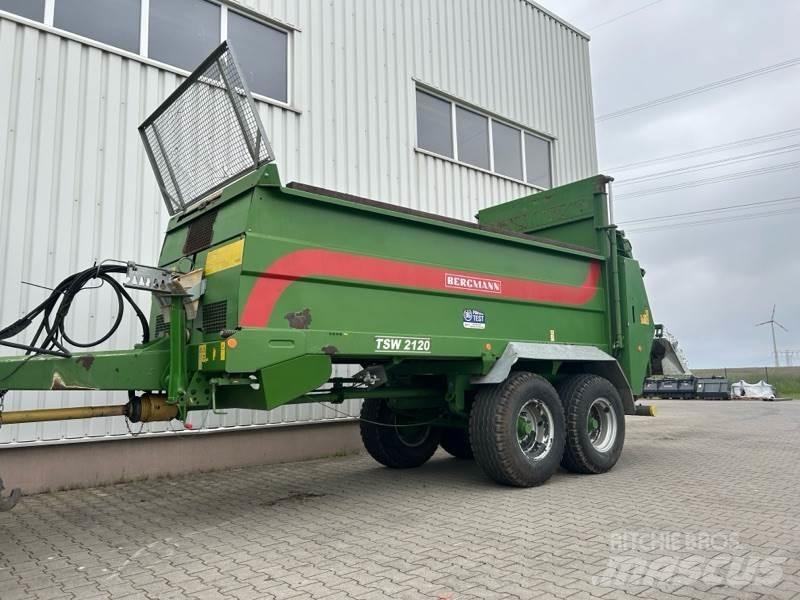 Bergmann TSW 2120 Fast- och kletgödselspridare