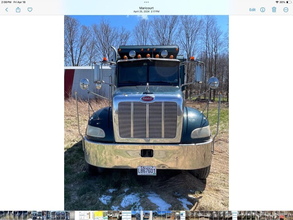 Peterbilt 340 Tippbilar