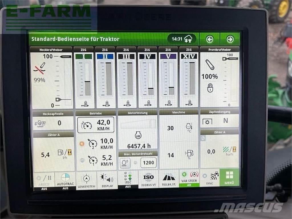 John Deere 6250r Traktorer