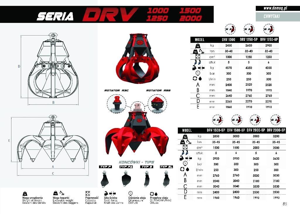  DEMOQ DRV600-5P Gripar