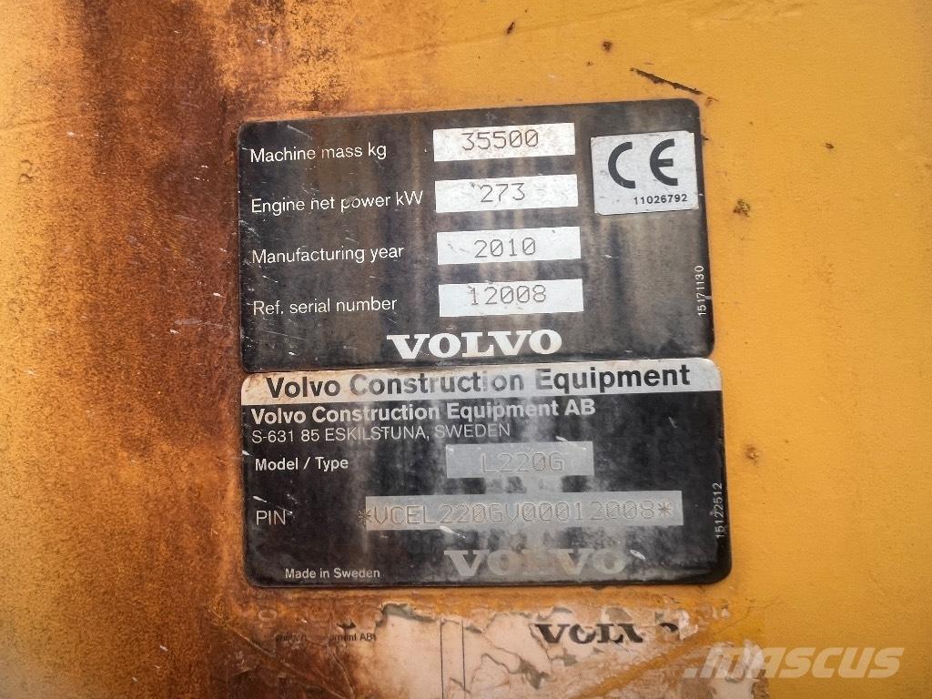Volvo L 220 G Hjullastare