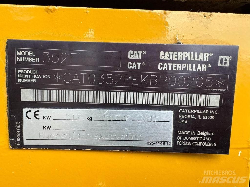 CAT 352F Bandgrävare