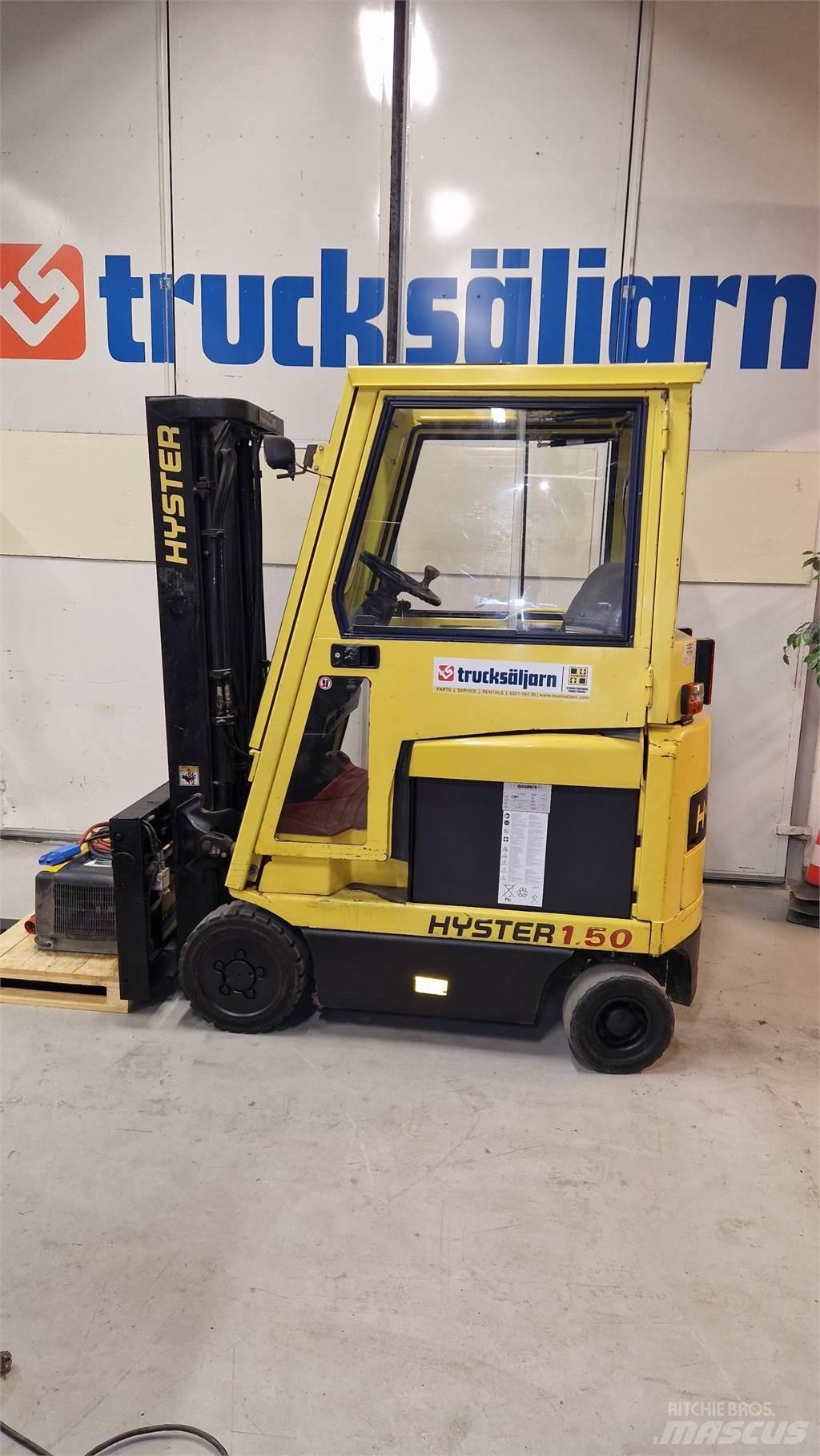 Hyster E1.50XM Elmotviktstruckar