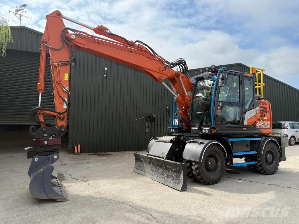 Hitachi ZX 135 W-7 Hjulgrävare