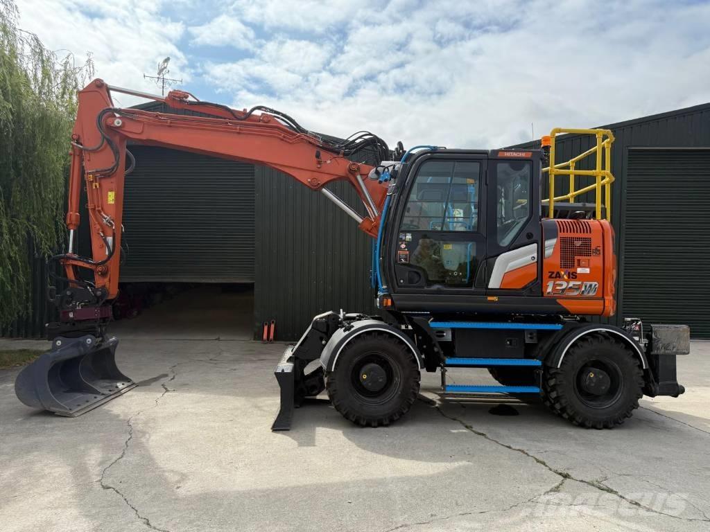 Hitachi ZX 135 W-7 Hjulgrävare