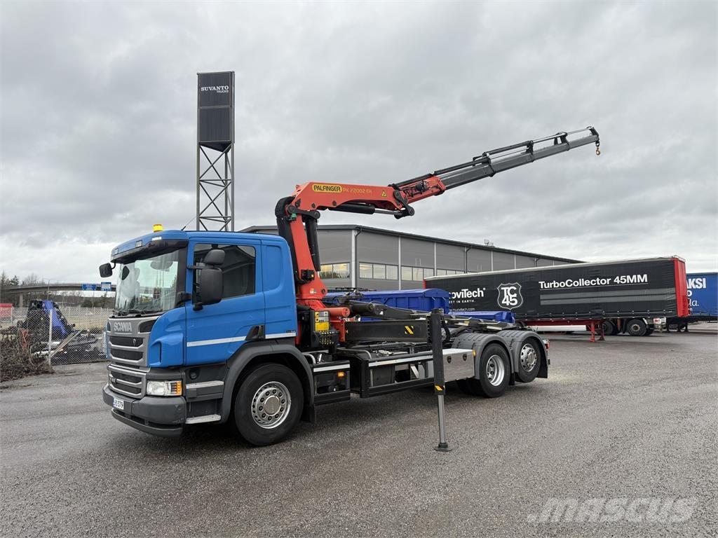 Scania P 410 6X2 Kranbilar