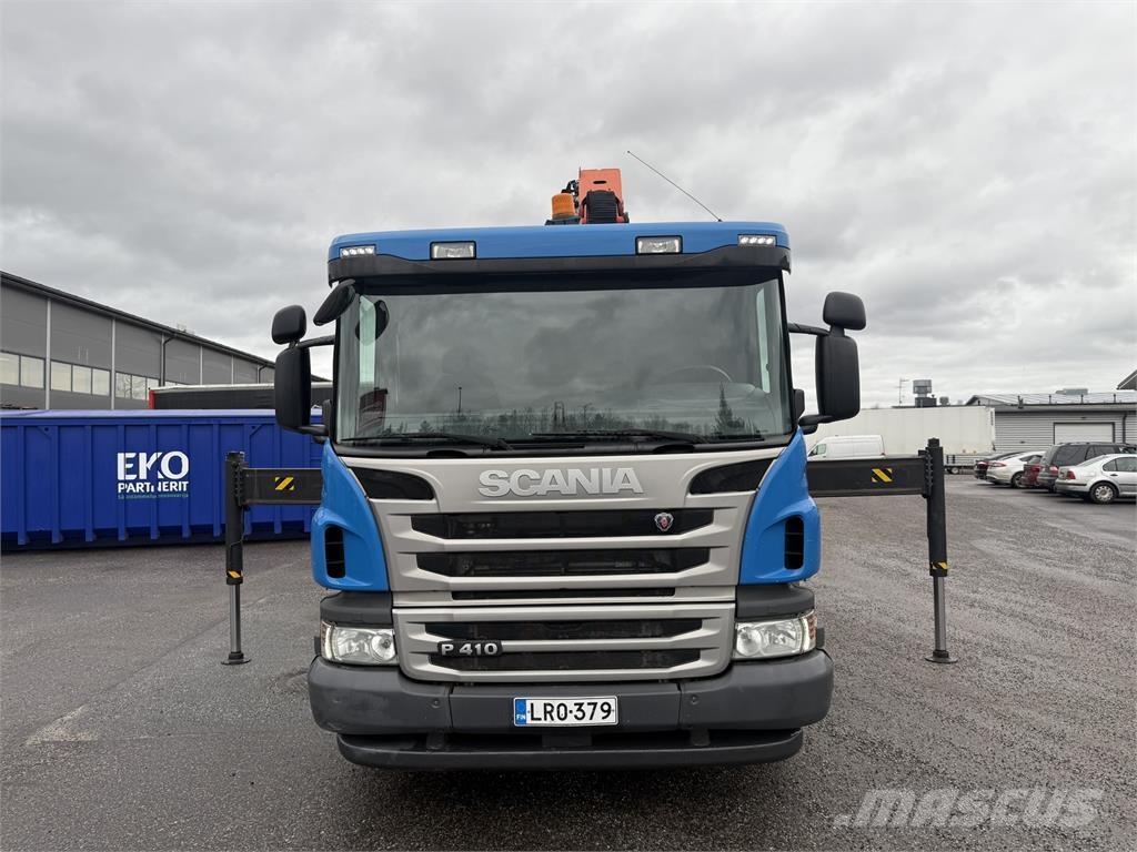 Scania P 410 6X2 Kranbilar