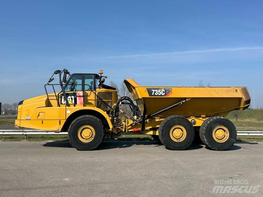 CAT 735C Midjestyrd dumper
