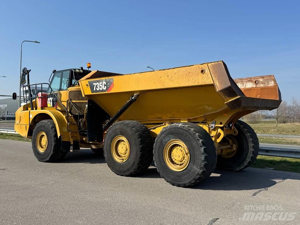 CAT 735C Midjestyrd dumper