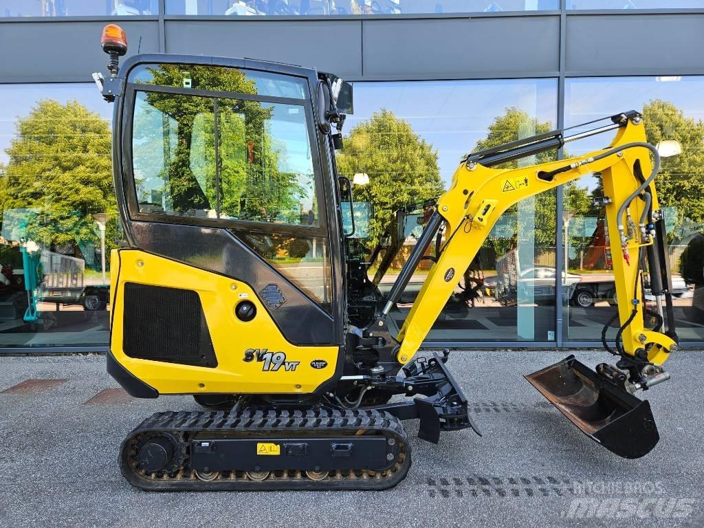 Yanmar SV 19 VT Minigrävare < 7t