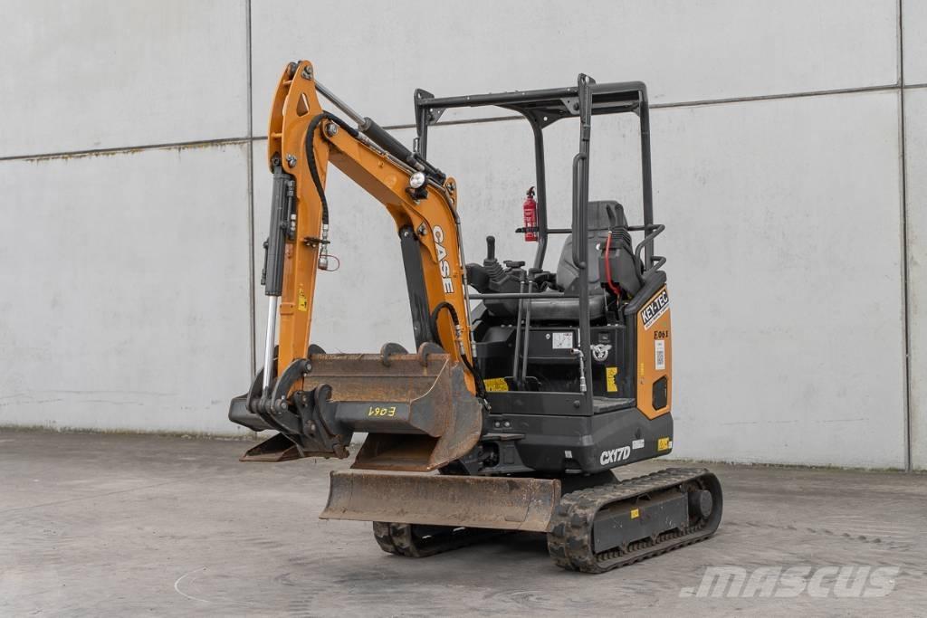 CASE CX 17 D Minigrävare < 7t